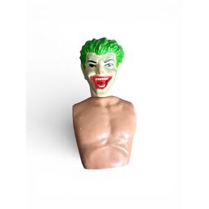 1974 Mego Joker Head WGSH Figure White DC World's Greatest Super Heroes Batman